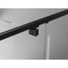 Mexen Exo-3S 3-wall swing shower enclosure 105 x 75 cm, transparent, black - 819-105-075-70-00-3S