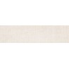 Mexen Flamingo Mayolica Bianco glazed rectified stoneware G1, wall tile 120 x 30 cm, carving - TL715-120-030-50