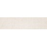 Mexen Flamingo Mayolica Bianco glazed rectified stoneware G1, wall tile 120 x 30 cm, carving - TL715-120-030-50