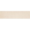Mexen Flamingo Mayolica Crema glazed rectified porcelain stoneware tile G1, wall tile 120 x 30 cm, carving - TL715-120-030-51