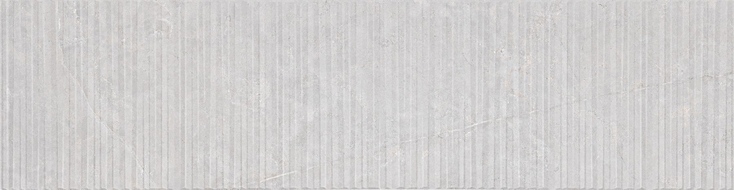 Mexen Flamingo Mayolica Gris glazed porcelain stoneware rectified. G1, wall tile 120 x 30 cm, carving - TL715-120-030-52
