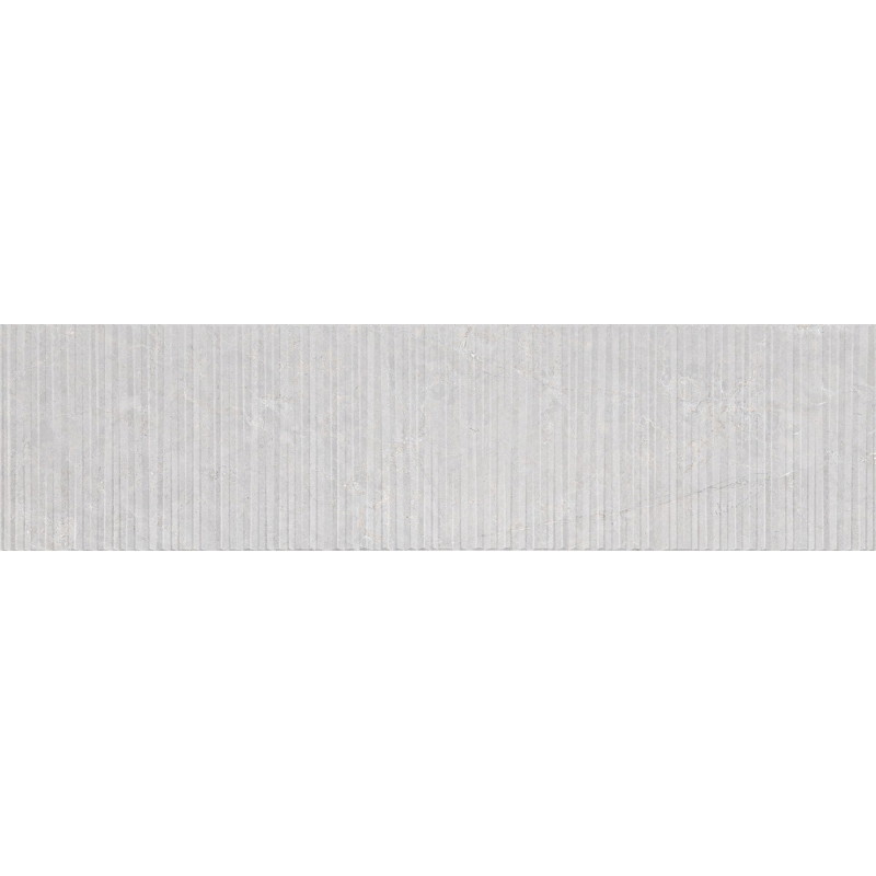 Mexen Flamingo Mayolica Gris glazed porcelain stoneware rectified. G1, wall tile 120 x 30 cm, carving - TL715-120-030-52