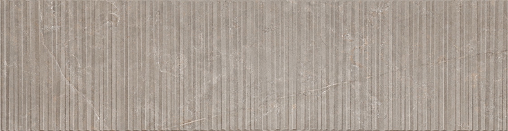 Mexen Flamingo Mayolica Mocha glazed rectified porcelain stoneware. G1, wall tile 120 x 30 cm, carving - TL715-120-030-53