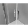 Mexen Exo-S Duo 3S 3-wall sliding shower cabin 150 x 70 cm, transparent, chrome - 8152-150-070-01-00-3S