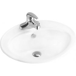 Mexen Selma countertop washbasin 56 x 46 cm, white - 25085600