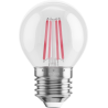 Mexen Vintis LED Filament Bulb E27, G45, 4W, 55 lm, red - L156-E27-04XX-45