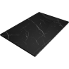 Mexen Hugo rectangular shower tray SMC 130 x 70 cm, black stone - 42757013