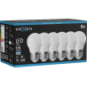 Mexen Nova 6x LED Bulb E27, G45, 1W, Cool - 6500K, 105 lm - L101-E27-0165-01x06