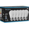 Mexen Nova 6x LED Bulb E27, G45, 8W, Cold - 6500K, 840 lm - L101-E27-0865-01x06