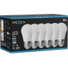Mexen Nova 6x LED Bulb E27, G45, 9W, Cool - 6500K, 945 lm - L101-E27-0965-01x06