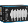 Mexen Nova 6x LED Bulb E14, C37, 7W, Neutral - 4000K, 735 lm - L102-E14-0740-01x06