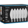 Mexen Nova 6x LED Bulb E14, C37, 8W, Neutral - 4000K, 840 lm - L102-E14-0840-01x06