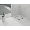 Mexen Flat-Q M13 Square Floor Drain 12 x 12 cm, Inox - 1010012
