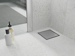 Mexen Flat-Q M13 Floor Drain Square 15 x 15 cm, Inox - 1010015
