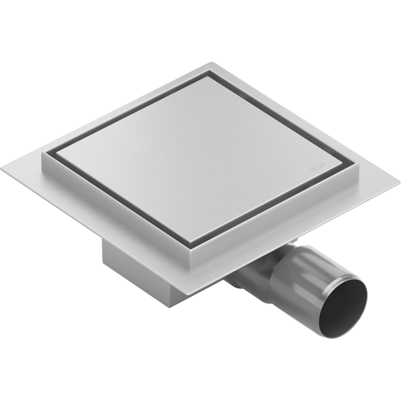 Mexen Flat-Q M13 square floor drain 25 x 25 cm, inox - 1010025