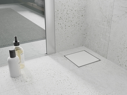 Mexen Flat-Q M13 floor drain square 12 x 12 cm, white - 1210012