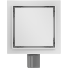 Mexen Flat-Q M13 floor drain square 12 x 12 cm, white - 1210012
