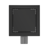 Mexen Flat-Q M13 floor drain square 20 x 20 cm, black - 1710020