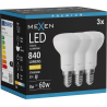 Mexen Nova 3x LED Bulb E14, R50, 8W, Warm - 3000K, 840 lm - L103-E14-0830-01x03