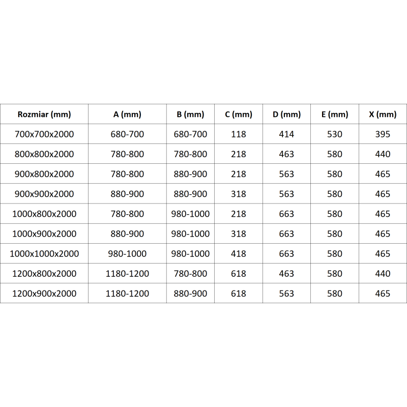 Mexen Exo semicircular sliding shower cabin 70 x 70 cm, transparent, gold - 8131-070-070-50-00