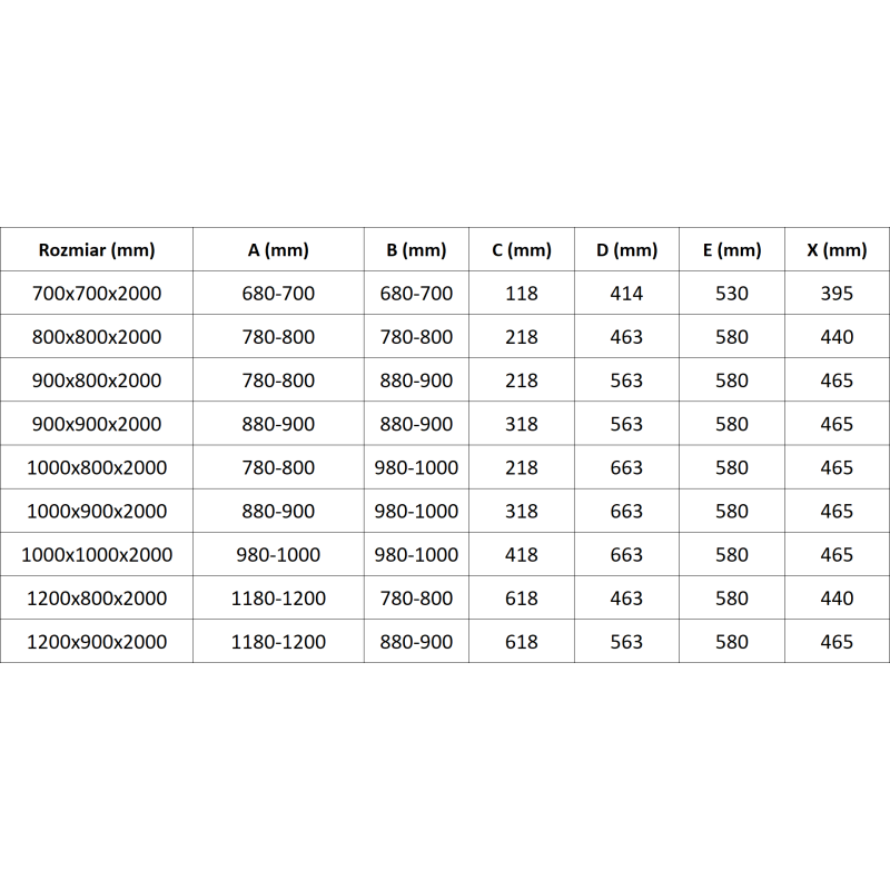 Mexen Exo Asymmetrical Semi-Circular Sliding Shower Enclosure 90 x 80 cm, Transparent, Black - 8131-090-080-70-00