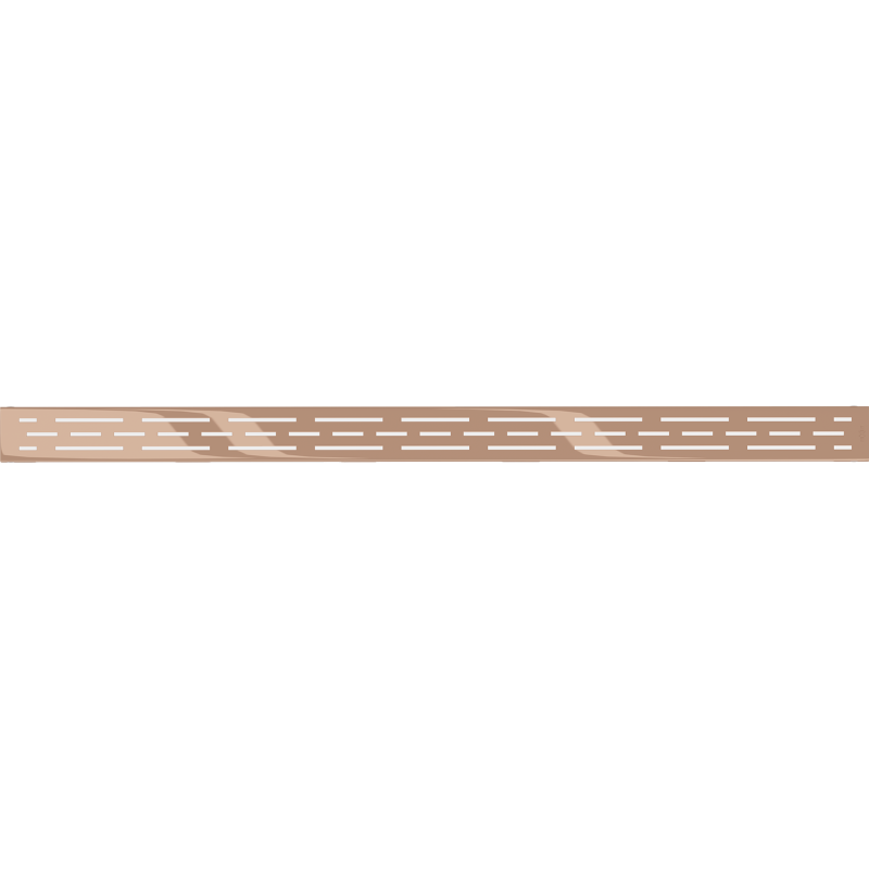 Mexen Flat M01 Cover for Linear Drain 80 cm, Rose Gold - 1620080