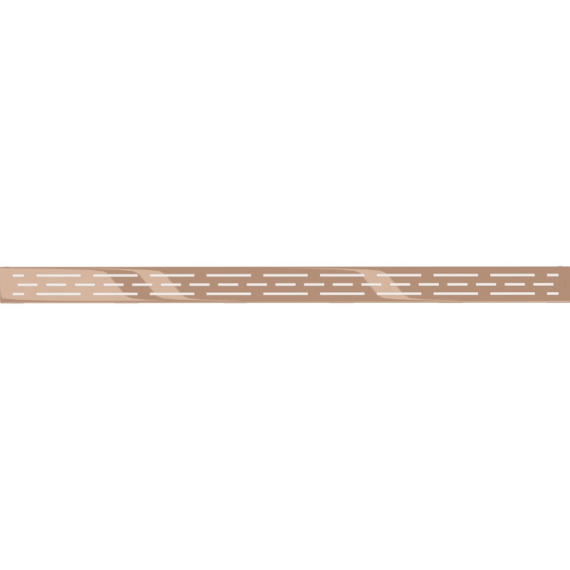Mexen Flat M01 Cover for Linear Drain 90 cm, Rose Gold - 1620090