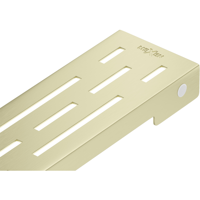 Mexen Flat M01 Cover for Linear Drain 90 cm, Brushed Gold - 1A20090