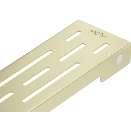 Mexen Flat M01 Linear Drain Cover 90 cm, Brushed Gold - 1A20090
