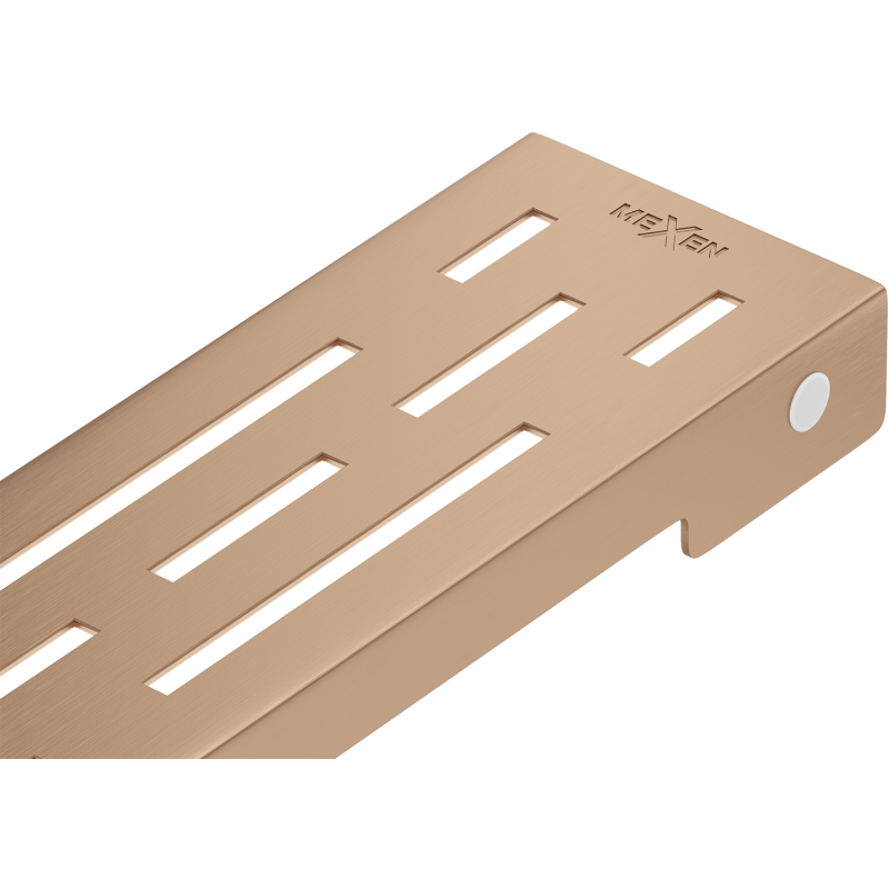 Mexen Flat M01 Cover for Linear Drain 90 cm, Brushed Copper - 1C20090