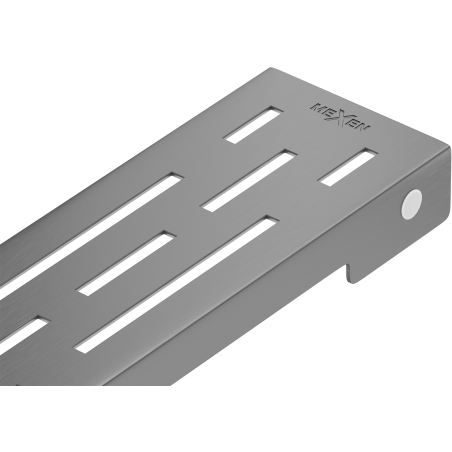 Mexen Flat M01 cover for linear drain 90 cm, brushed gun gray - 1E20090