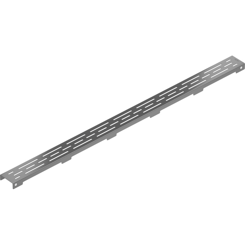 Mexen Flat M01 cover for linear drain 90 cm, brushed gun gray - 1E20090