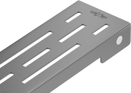 Mexen Flat M01 Cover for Linear Drain 100 cm, Gun Gray Brushed - 1E20100