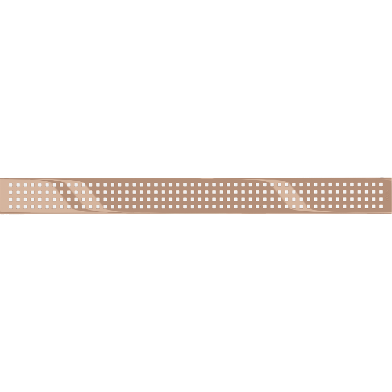 Mexen Flat M08 cover for linear drain 50 cm, rose gold - 1625050