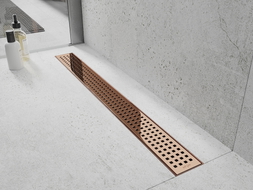 Mexen Flat M08 Cover for Linear Drain 70 cm, Rose Gold - 1625070