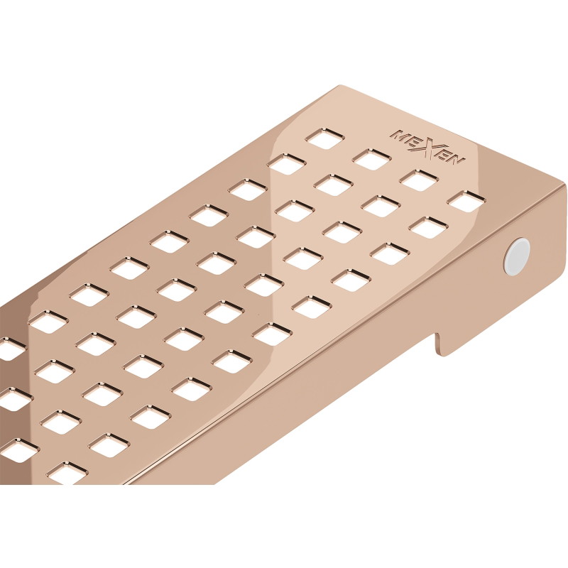 Mexen Flat M08 cover for linear drain 80 cm, rose gold - 1625080