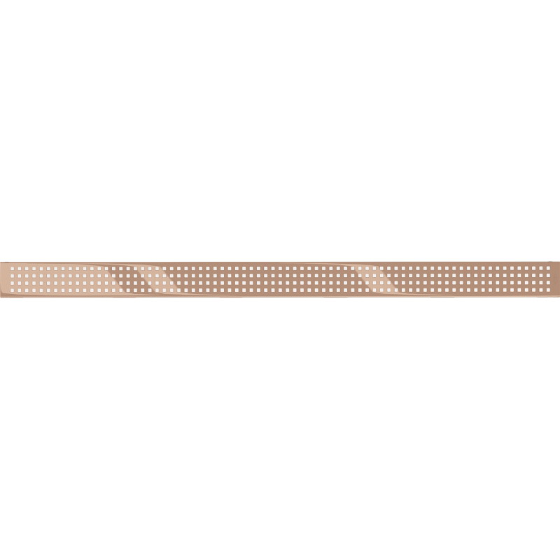 Mexen Flat M08 cover for linear drain 80 cm, rose gold - 1625080