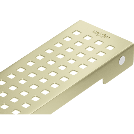 Mexen Flat M08 cover for linear drain 60 cm, brushed gold - 1A25060