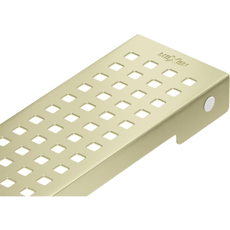 Mexen M08 Flat cover for linear drain 70 cm, brushed gold - 1A25070