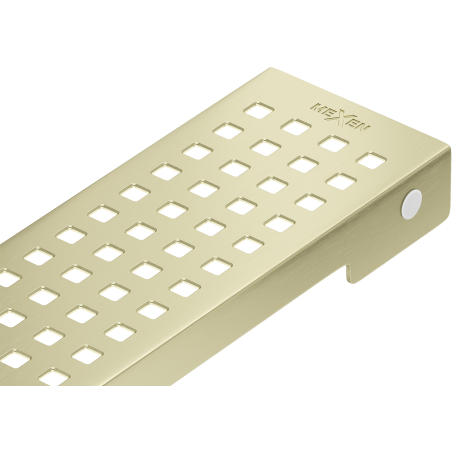 Mexen Flat M08 cover for linear drain 80 cm, brushed gold - 1A25080