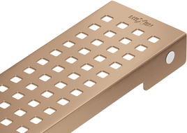 Mexen Flat M08 cover for linear drain 60 cm, brushed copper - 1C25060