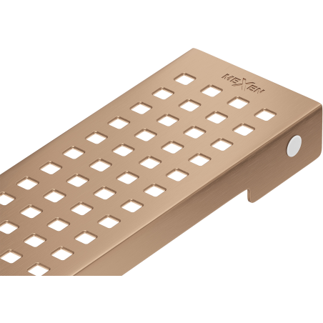 Mexen Flat M08 cover for linear drain 80 cm, brushed copper - 1C25080