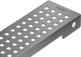 Mexen Flat M08 cover for linear drain 80 cm, gun gray brushed - 1E25080