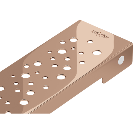 Mexen Flat M12 Linear Drain Cover 80 cm, Rose Gold - 1621080
