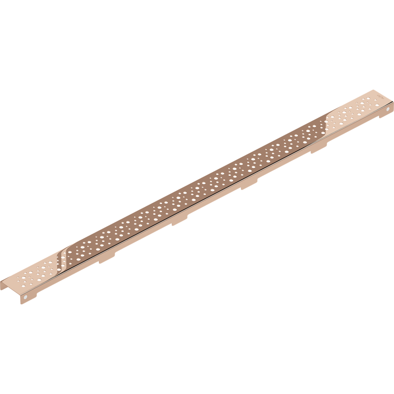 Mexen Flat M12 linear drain cover 90 cm, rose gold - 1621090