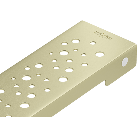 Mexen Flat M12 cover for linear drain 60 cm. brushed gold - 1A21060