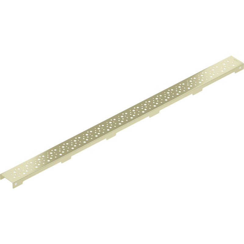 Mexen Flat M12 liner drain cover 90 cm, brushed gold - 1A21090