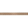 Mexen Flat M12 Linear Drain Cover 50 cm, Brushed Copper - 1C21050