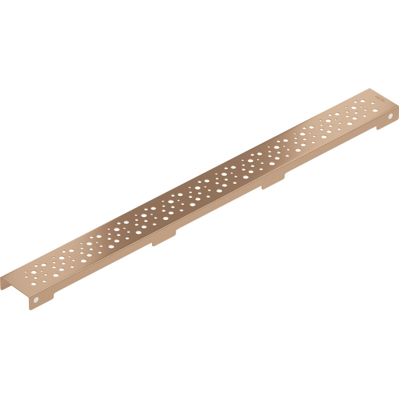 Mexen Flat M12 Linear Drain Cover 50 cm, Brushed Copper - 1C21050