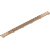 Mexen Flat M12 Linear Drain Cover 100 cm, Brushed Copper - 1C21100